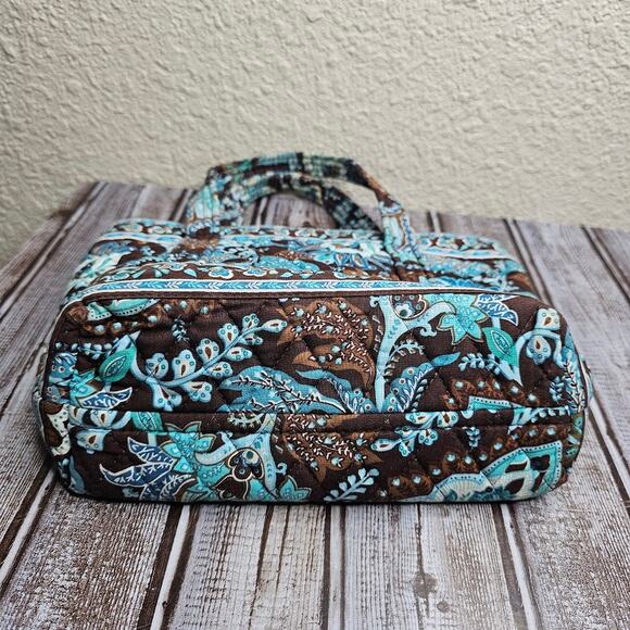 Vera Bradley small toggle tote and wallet set in retired Java blue floral print - Picture 11 of 11